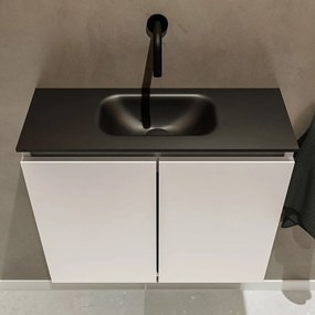 Mondiaz Ture 60cm toiletmeubel linen met wastafel urban midden geen kraangat