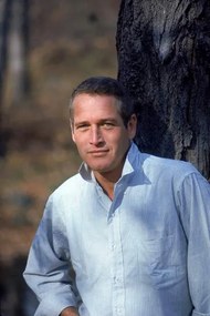 Kunstfotografie Paul Newman Early 70'S, (26.7 x 40 cm)