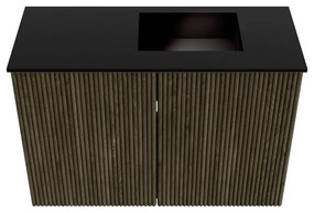 Mondiaz Joya 60cm toiletmeubel shadow met wastafel faye rechts 1 kraangat urban