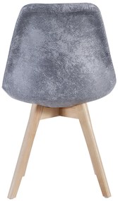 Pak 4 Synk Vintage Stoelen