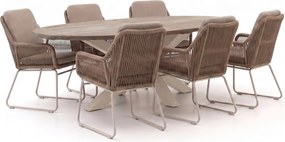 Diningset Intenso | 6 personen | Tuinset teakhout | 7-delig | Kees Smit Tuinmeubelen