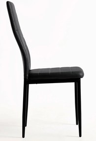 Pak 4 Lauter Kunstlederen Stoelen