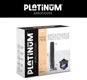 Platinum Challenger Premium T1 3.5x3.5 m - Faded Black met ingraafvoet en hoes