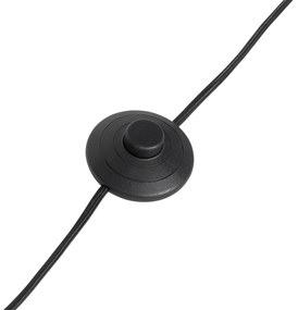 Art Deco vloerlamp goud en opaal glas - Flore