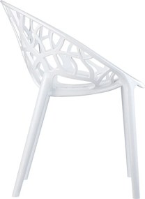 Siesta Crystal stapelbare stoel - wit