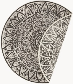 Rond dubbelzijdig in- & outdoor vloerkleed Lilja