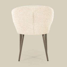 Eleonora Mateo Bruin Potige Eetstoel Beige