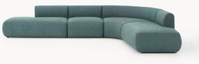 Modulaire bouclé hoekbank Sofia (4-zits)