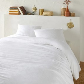 Bedset in gewassen microvezel, recycled polyester