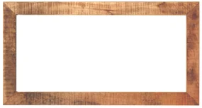 MD Interior Woodz spiegel met houten omlijsting 135x70cm