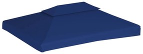 vidaXL Prieeldak 2-laags 4x3m 310 g/m² blauw