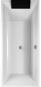 Villeroy & Boch Squaro bad 170x75cm quaryl rechthoekig met poten wit ubq170sqr2v-01