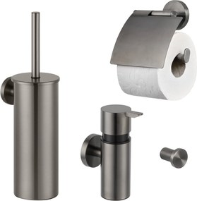 Saqu Nemo 4-delige toiletset gunmetal
