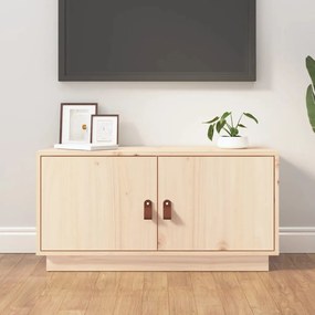 vidaXL Tv-meubel 80x34x40 cm massief grenenhout