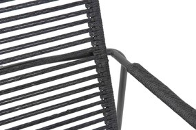 Tuinset 6 personen  Rope Grijs 4 Seasons Outdoor Elba/Brighton