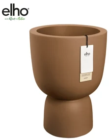 Pot Elho Amber Coupe Round Bruin