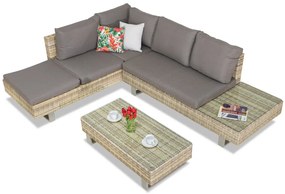 Liguria Garden Point luxe technorattan set