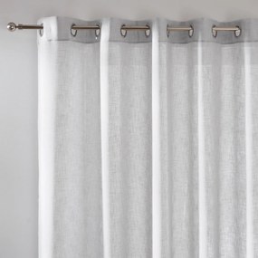 Glasgordijn, grote breedte, met oogjes, Nyong