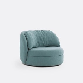 Draaiende fauteuil in polyester, Ronda