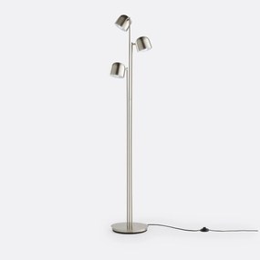 Buigzame  leeslamp in satijnnikkel, Marlo