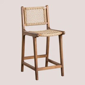 Hoog Tuin Kruk Van Teakhout 65cm Malmo Teakhout - Sklum