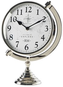 Rivièra Maison - Time To Explore Clock - Kleur: zilver