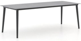 Tuin eettafel Manifesto  | Rechthoekig  | Tuintafel Aluminium | 220x90cm | 6 personen | Kees Smit Tuinmeubelen
