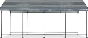 Metalen carport Texas 3,6 x 6 m Tuinpunt antraciet
