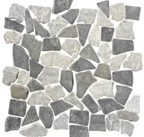 Terre d'Azur Mix Grey  natuursteen mozaiek 30x30