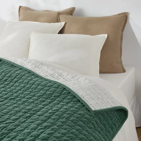 Gematelasseerd dekbed in katoenfluweel, Paulette