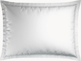 Katoensatijnen kussenhoezen Perle Enchantée, 2-delig