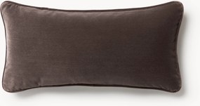 Fluwelen bankkussen Vetsak, 30 x 60 cm
