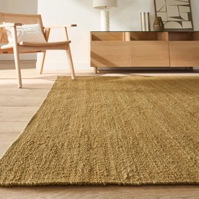 Vloerkleed van jute en katoen, Tanora