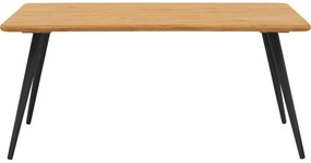 Goossens Eettafel Bjarte, Rechthoekig 180 x 90 cm