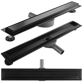 Lineaire afvoer Rea Neox Pro Black 70