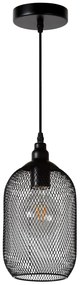 Lucide Mesh hanglamp 15cm 1x E27 zwart