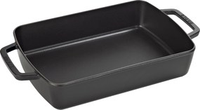 Staub Specialities Ovenschaal 30 cm, Rechthoekig, Zwart - Specialities - Staub