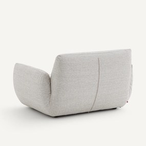 Fauteuil in canvas stof, Spogano