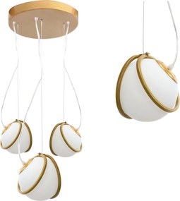 Hanglamp APP1090-3 CP Goud
