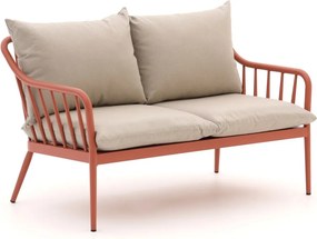 Loungebank Tuin Manifesto | Aluminium | 2 personen | Tuinbank Oranje | 140cm | Incl. kussens | Kees Smit Tuinmeubelen