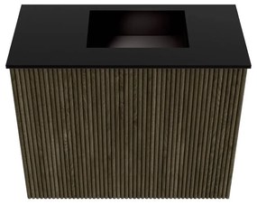 Mondiaz Joya 50cm toiletmeubel shadow met wastafel faye rechts zonder kraangat urban