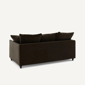 Omvormbare compacte bank in fluweel, Lazare