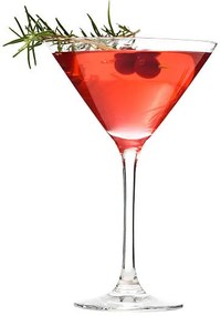 Foto Martini Glass of Cosmopolitan Cocktail, Red, YinYang