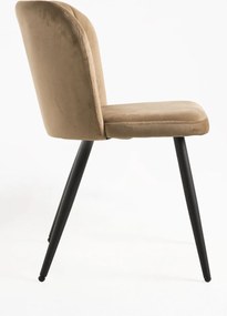 Set 4 Luk Fluwelen Stoelen