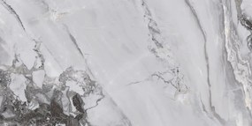 Mexen Limos Grijze geglazuurde gres gerectificeerd G1, vloer- en wandtegel 120 x 60 cm, glans - TL127-120-060-01