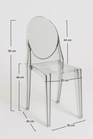 Pak 4 Diam Stoelen