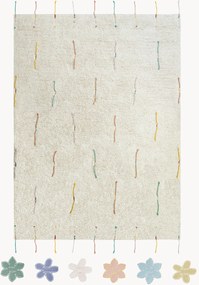 Wasbaar kindervloerkleed Wildflowers