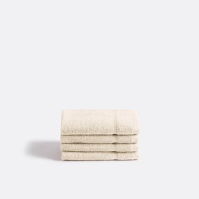 Set van 4 gastendoekjes in badstof 600 g/m², Zavara