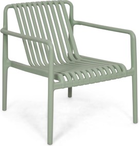 Tuinstoel stapelbaar Kunststof Groen Domani Furniture Alba mint
