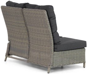 Hoek loungeset 6 personen Wicker Taupe  Garden Collections Chicago